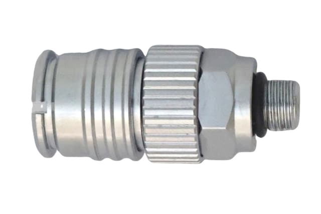 二級頭快卸開關(一極端) 防誤開保險鎖 母端 9/16 公端 3/8