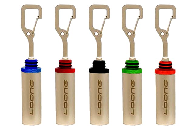 7字鉤磁吸開關靜音搖鈴-香檳金本體(開關5色)