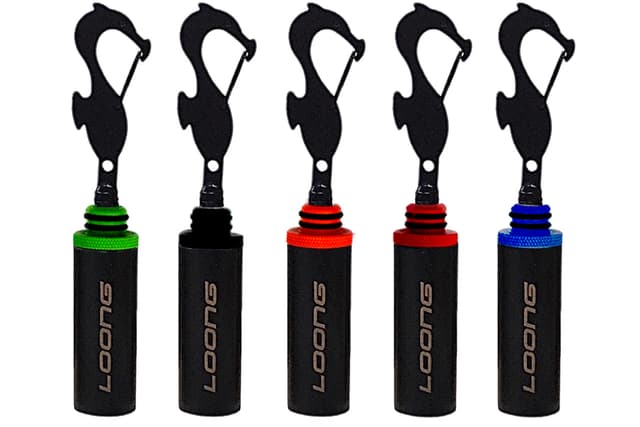 海馬鉤磁吸開關靜音搖鈴-黑色本體(開關5色)