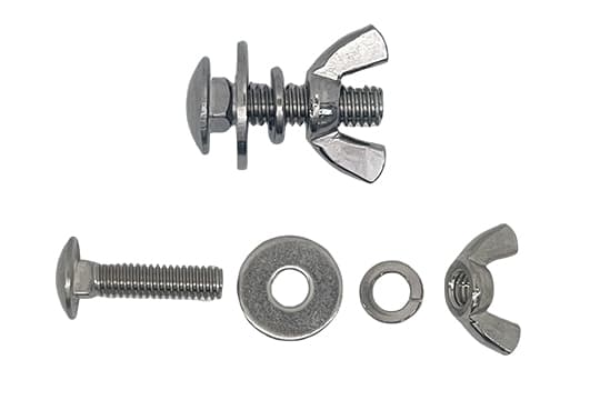 鋁小背板 不鏽鋼螺絲(含墊片) 單個