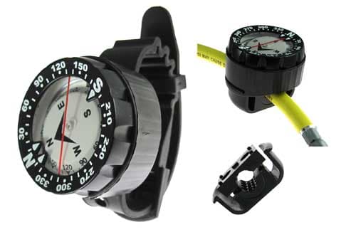 指北針腕錶(另附夾管座)