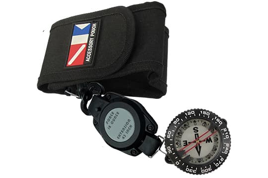 伸縮勾+指北針+保護套