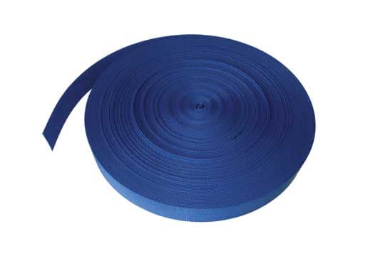 黑/藍/黃色 2" 織帶, 50碼一捲