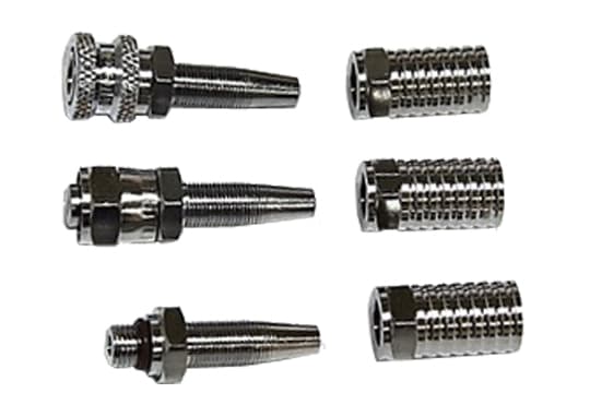 鎖入式二級管接頭組公3/8"-24UNF.母9/16"UNF-RE (可自己裁切任意長度)