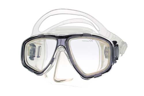 雙視窗面鏡(透明矽膠) 耳扣/10色