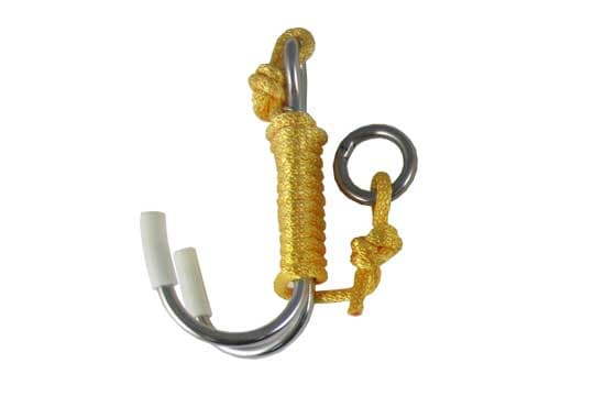 雙勾流勾(6mm大勾) 13.5x6.2 cm + 圓型環 36x6mm